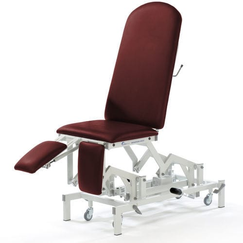 Lettino da visita ortopedico - SM5555 - SEERS Medical - idraulico / con schienale regolabile / ad altezza regolabile