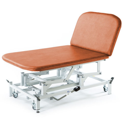 Lettino Bobath idraulico -  ST4552 - SEERS Medical - su rotelle / con schienale ad altezza regolabile / a 2 sezioni
