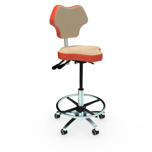 Poltrona per chirurgo mobile - MC6158 - SEERS Medical - ad altezza regolabile