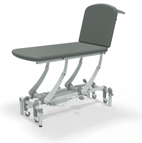 Lettino da visita idraulico - NV2550-CLS - SEERS Medical - ad altezza regolabile / con schienale regolabile / con rotelle