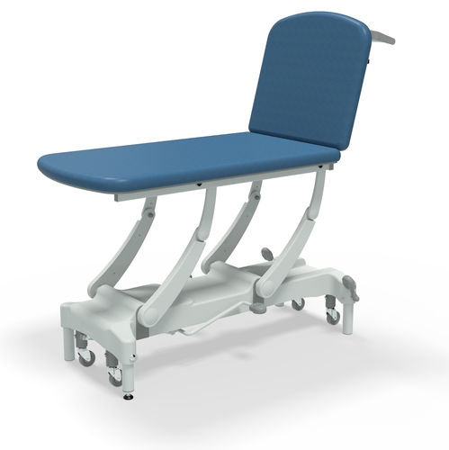 Lettino da visita idraulico - NV2550-PRM-SB - SEERS Medical - ad altezza regolabile / con schienale regolabile / a 2 sezioni