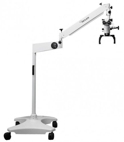 Microscopio operatorio odontoiatrico - ALPHA AIR 6 - Seiler Medical - a muro / a soffitto / a pavimento