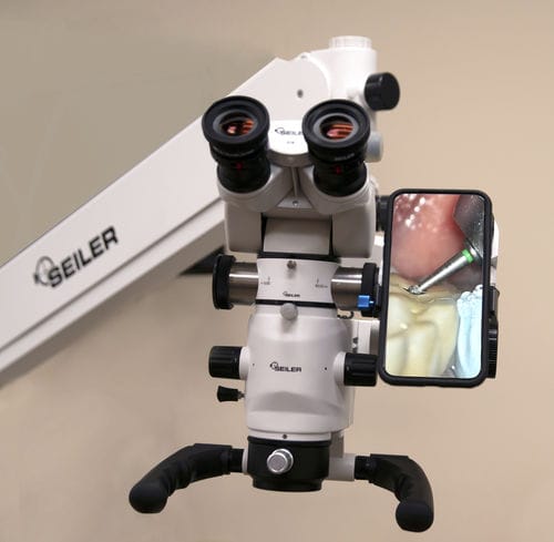Adattatore per smartphone per microscopio operatorio - Z-SPA - Seiler Medical