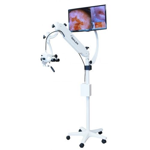 Videocolposcopio - 985 - Seiler Medical - binoculare / su carrello
