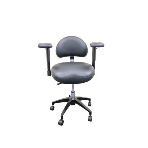 Poltrona per chirurgo idraulica - S-MED-2ARMSTL - Seiler Medical - ad altezza regolabile