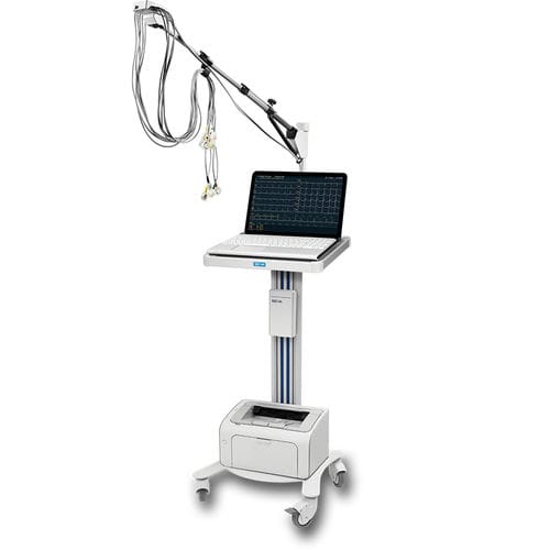 Stazione per prova da sforzo cardiaca - SEIVA CardioWriter Ergolog - Seiva - con cyclette