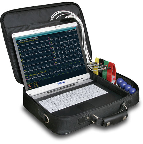 Elettrocardiografo da riposo - SEIVA Praktik  - Seiva - 12 canali / per PC / con stampante