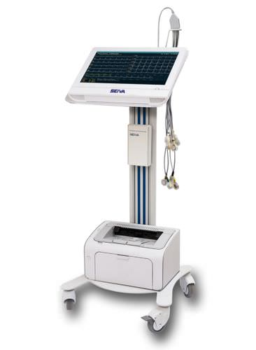 Elettrocardiografo da riposo - Cardio Touch - Seiva - 12 canali / per PC / con monitor