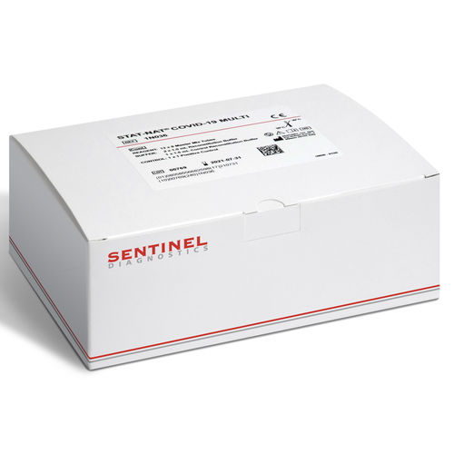 Kit di test per diagnosi COVID-19 - STAT-NAT&reg; MULTI - SENTINEL DIAGNOSTICS - per antigeni / SARS-COV-2 / del coronavirus