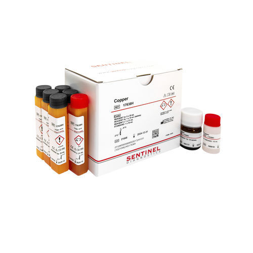 Kit di reagenti per rame - 17638H - SENTINEL DIAGNOSTICS - di siero / plasma / per chimica clinica