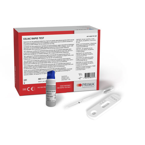 Test rapido della celiachia - 800077IP-20P - SENTINEL DIAGNOSTICS - d'IgG / IgA / di sangue
