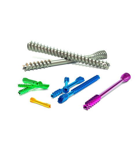 Vite per compressione ossea per avampiede - F.A.S.T.®  - SERF - per retropiede / canalare / senza testa