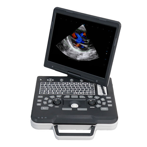 Ecografo portatile - Apogee 1000 Pro - SIUI - per ecografia multidisciplinare / per ecografia cardiovascolare / in bianco e nero