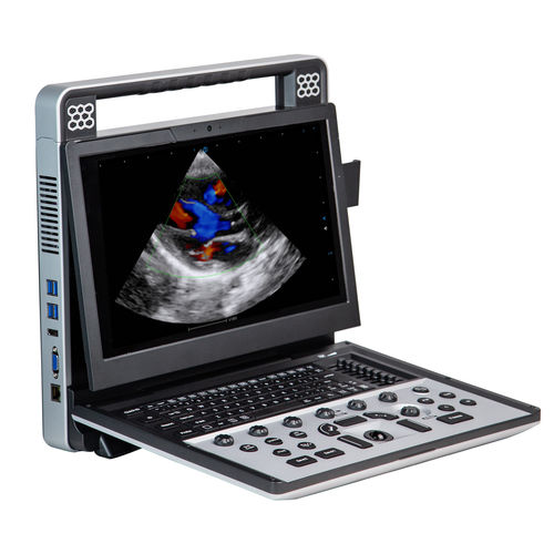 Ecografo portatile - Apogee C5 - SIUI - per ecografia multidisciplinare / per ecografia addomino-pelvica / per ecografia cardiovascolare