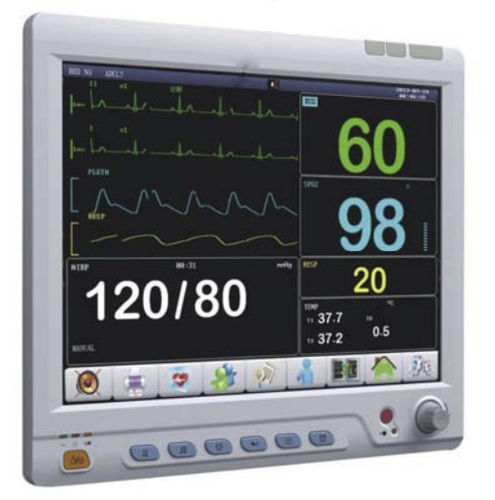 Monitor multiparametrico compatto - 900E - Nanjing Chenwei Medical Equipment Co.,Ltd - ECG / RESP / etCO2