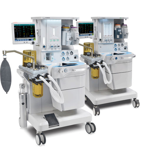 Sistema per anestesia pediatrico - AX600 - Comen - su carrello / con monitoraggio respiratorio / con ventilatore