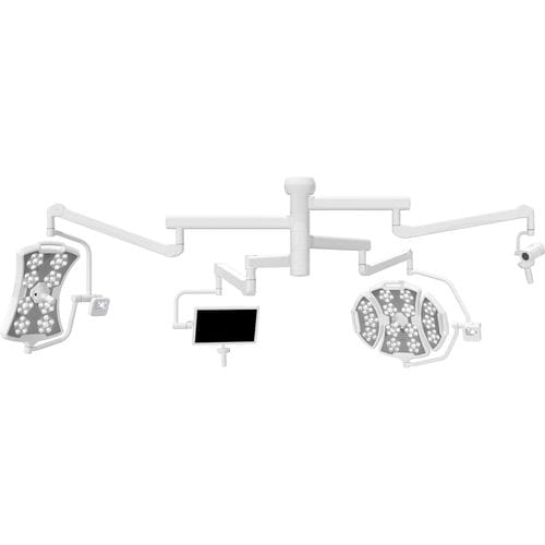 Lampada scialitica a soffitto - L6 - Comen - LED / 2 bracci / 96