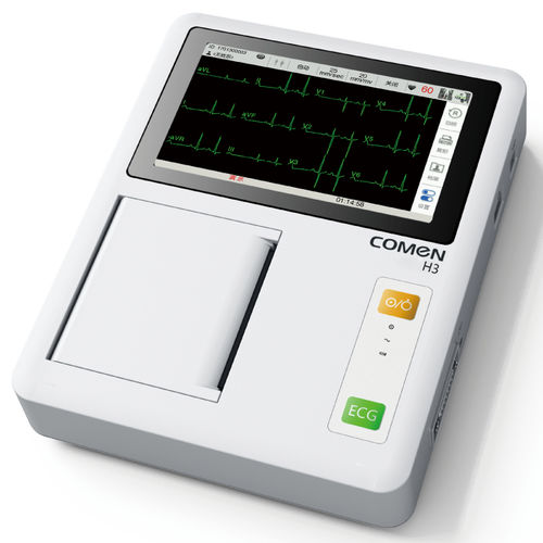 Elettrocardiografo 3 canali - H3 - Comen - da riposo / digitale / con stampante