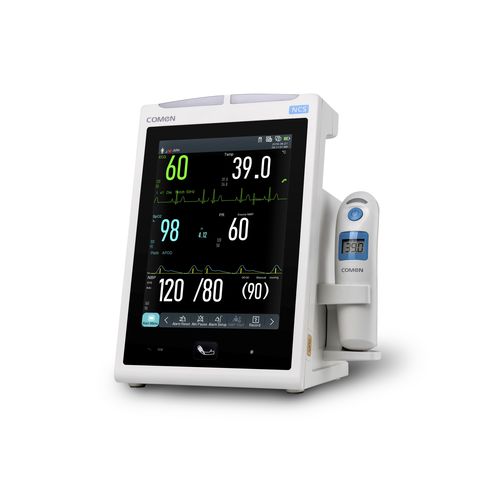 Monitor di segni vitali su carrello - NC5 - Comen - portatile / compatto / ECG