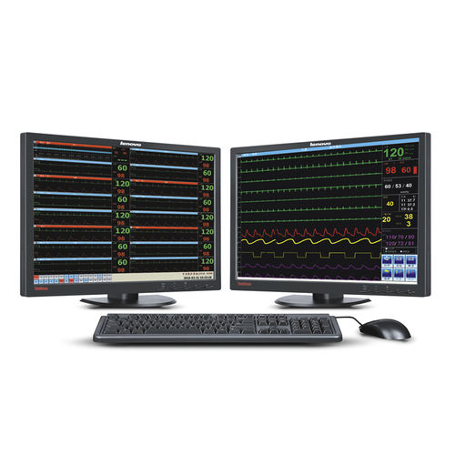 Stazione di monitoraggio dei pazienti - STAR8800 - Comen - fetale / 32 letti / 64 letti