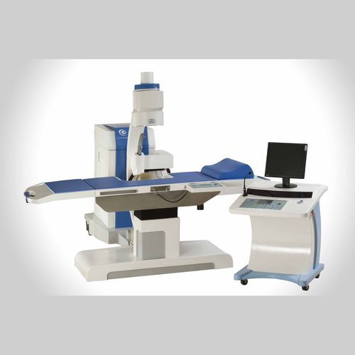 Litotritore extracorporeo - HD.ESWL-Multi Plus - Shenzhen Hyde Medical Equipment  - con fissaggio a terra / con lettino per litotripsia / con amplificatore di brillanza