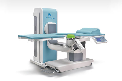 Litotritore extracorporeo - ESWL-109 - Shenzhen Hyde Medical Equipment  - con fissaggio a terra / con lettino per litotripsia