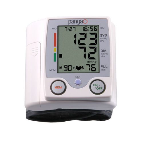 Sfigmomanometro elettronico automatico - PG-800A - Shenzhen Pango Electronic - oscillometrico / per polso / con risposta vocale