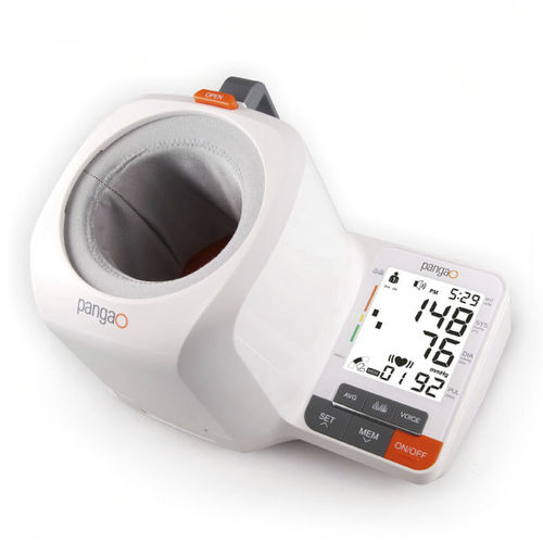 Sfigmomanometro elettronico automatico - PG-800B68 - Shenzhen Pango Electronic - oscillometrico / con risposta vocale / con bracciale integrato