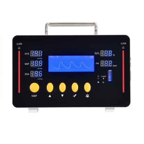 Monitor multiparametrico compatto - F2 - Unicare - da tavolo / portatile / di frequenza cardiaca