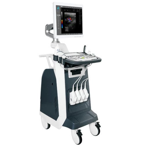 Ecografo su piattaforma - FDC8100V - Shenzhen Well.D Medical Electronics - per ecografia multidisciplinare / con doppler a colori / per elastografia