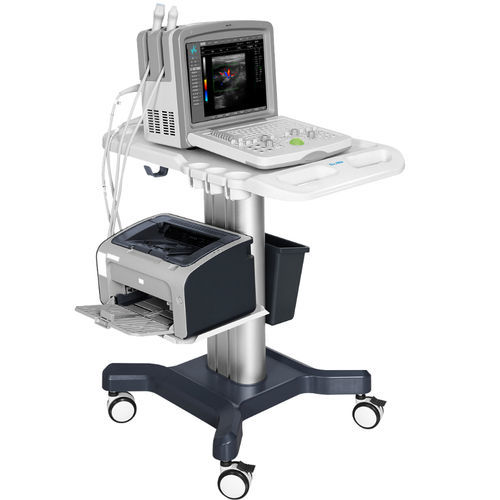 Ecografo portatile con carrello - FDC6000V - Shenzhen Well.D Medical Electronics - per ecografia multidisciplinare / con doppler a colori / per elastografia