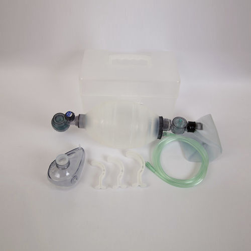 Rianimatore manuale per adulti - SW72101B - Shining World Health Care - in silicone / riutilizzabile / con maschera
