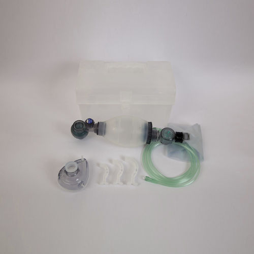 Rianimatore manuale pediatrico - SW72200A - Shining World Health Care - in silicone / riutilizzabile / con maschera