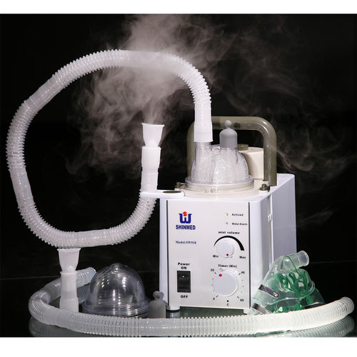 Nebulizzatore a ultrasuoni - SW918 - Shining World Health Care - per uso generale / da tavolo / con compressore