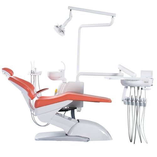 Riunito odontoiatrico con poggiatesta flessibile - Grace-D XH501 - Shinva Medical Instrument - con portastrumenti laterale / con illuminazione LED