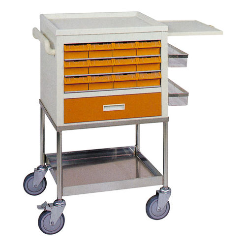 Carrello medico - CE-011 - Sigma-Care Development  - per uso generale / per trattamenti / con cassetti