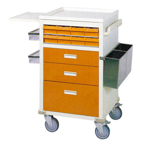 Carrello medico - CE-017 - Sigma-Care Development  - per uso generale / per trattamenti / con cassetti
