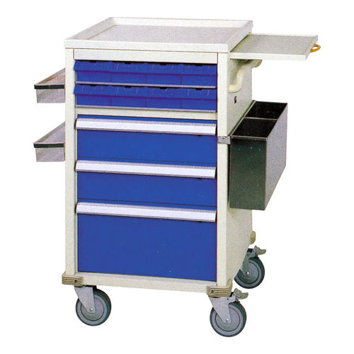 Carrello medico - CE-018 - Sigma-Care Development  - per uso generale / per trattamenti / con cassetti