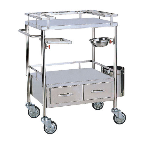 Carrello medico - SE-011 - Sigma-Care Development  - per dispositivi medici / per trattamenti / in acciaio inossidabile