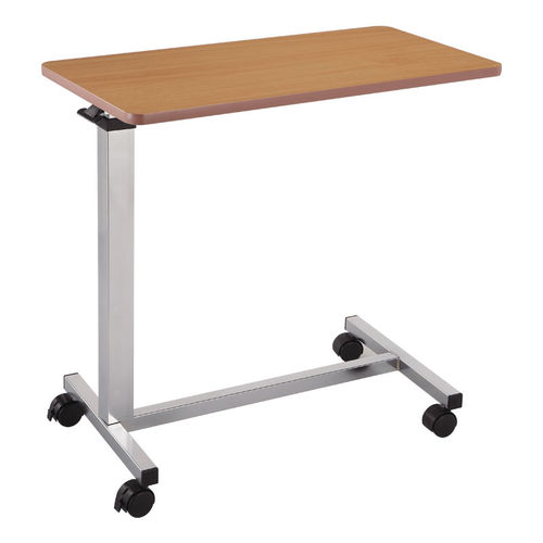 Tavolino servitore con rotelle - SE-021 - Sigma-Care Development  - ad altezza regolabile / ad azionamento manuale