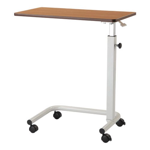 Tavolino servitore con rotelle - SE-024 - Sigma-Care Development  - ad altezza regolabile / ad azionamento manuale