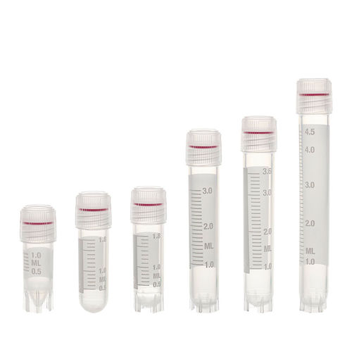 Criotubo da laboratorio - T308 CRYOVIAL® - Simport Scientific - in polipropilene / con tappo a vite / graduato