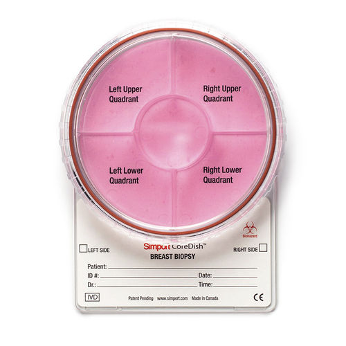 Contenitore per campioni per biopsia mammaria - M970 - M971 - CoreDish® - Simport Scientific - per urologia / di trasporto / in polistirene