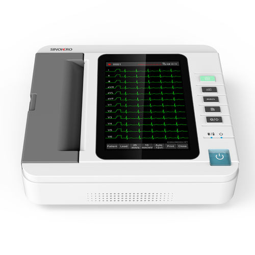Elettrocardiografo da riposo - SE1200  - Sino-Hero - 12 canali / digitale / con stampante