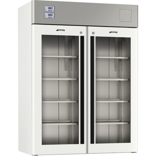 Frigorifero da laboratorio - DTP140GA - SMEG Instruments - ad armadio / con rotelle / 2 porte