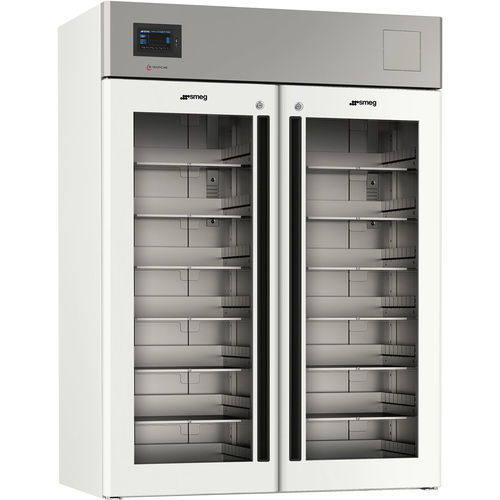 Frigorifero per banca del sangue - FE140G2EVO - SMEG Instruments - ad armadio / 2 porte / con porta in vetro