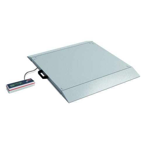 Piattaforma di pesatura elettronica - 7808 - Soehnle Industrial Solutions - per sedie a rotelle / bariatrica / trasportabile