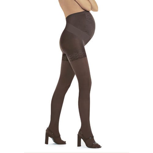 Collant a compressione per gravidanza - 140 Opaque - Solidea - per donna / L / M