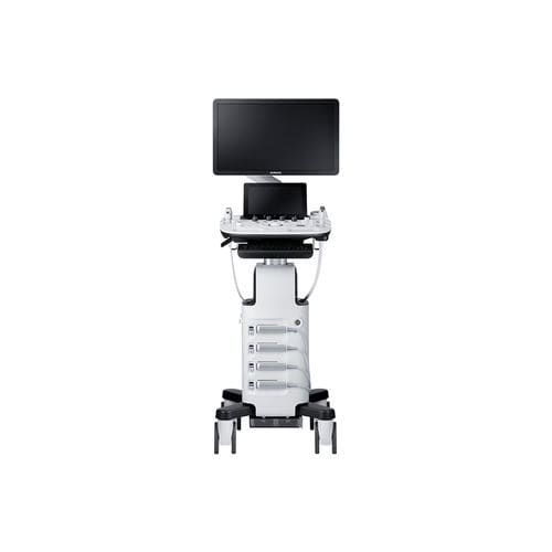 Ecografo su piattaforma - HS40 - Samsung Healthcare Germany - per ecografia multidisciplinare / per ecografia ginecologica ed ostetrica / per ecografia cardiovascolare