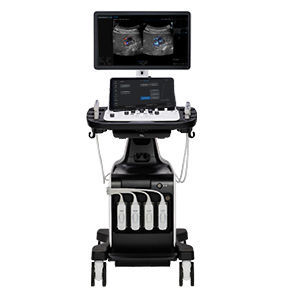 Ecografo su piattaforma - V6 - Samsung Healthcare Germany - per ecografia multidisciplinare / in bianco e nero / con doppler a colori